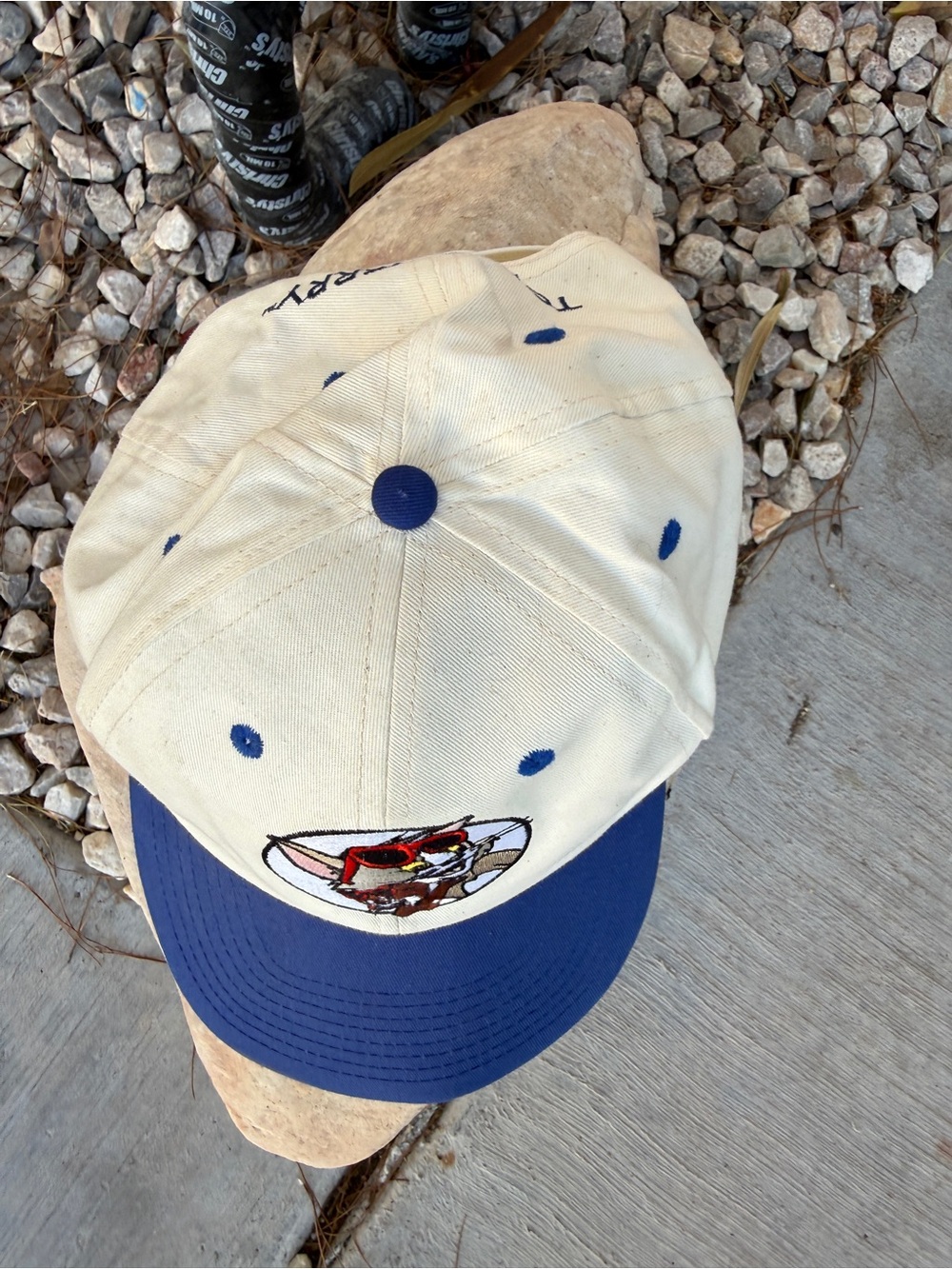 Vintage 1994 Tom & Jerry Sizzler Snapback Hat Cap - Picture 3 of 6